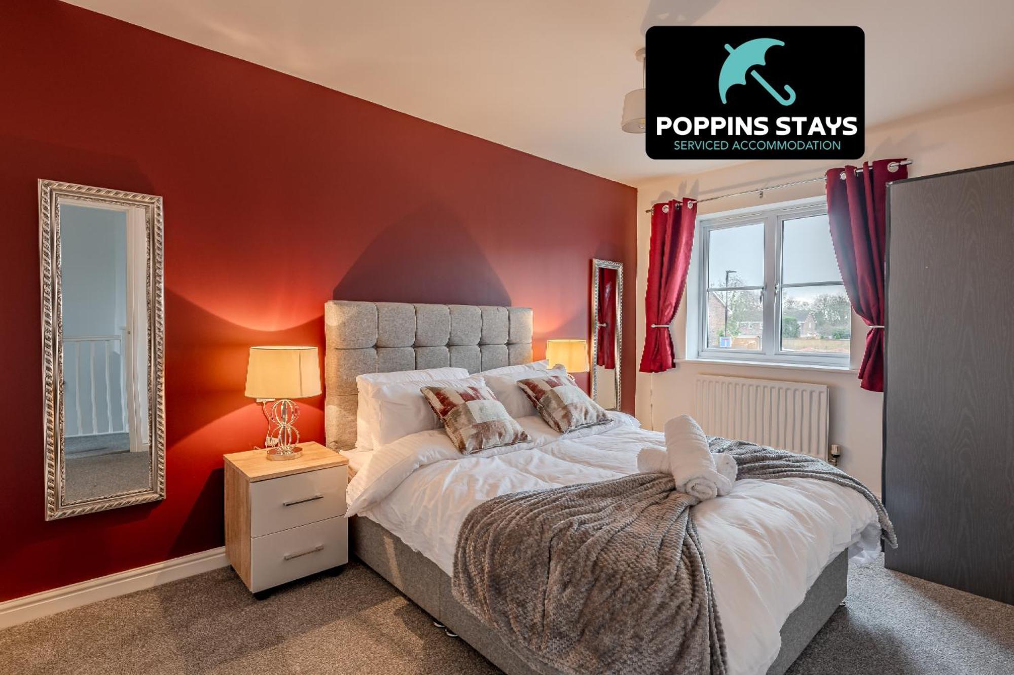 Vila Quiet House, Prkg-3 Cars, Contractors & Families, York Centre 10Mins Exteriér fotografie